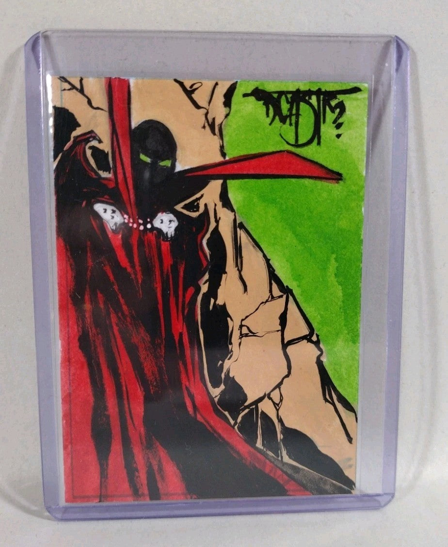Dave Castr Crusin (2025) OAC Sketch Card W Original Spawn Color Art ACEO