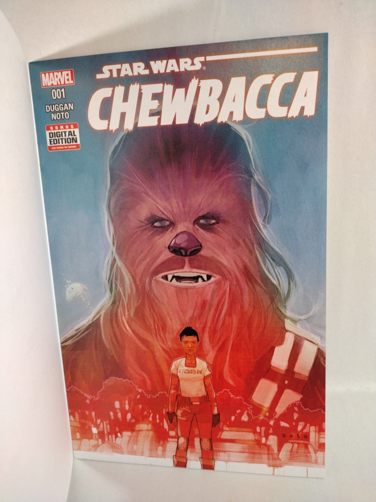 Star Wars Chewbacca #1 (2015) Marvel Blank Sketch Variant Cover Comic New NM