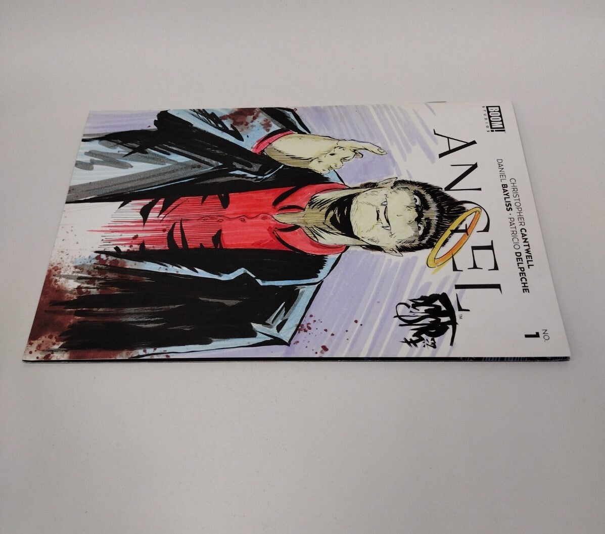 Angel #1 (2022) Blank Cover Comic w Original Art Dcastr
