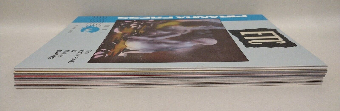 ETC (1989) Piranha Press Complete TPB GN Comic Lot Set #1 2 3 4 5 Conrad Davis