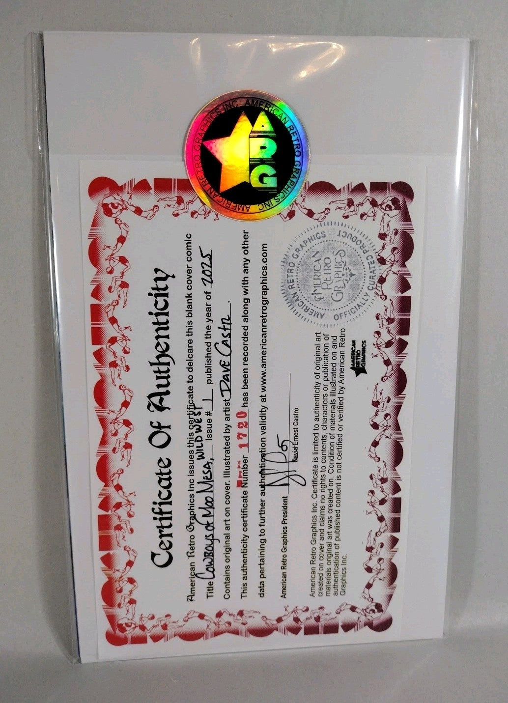 Cowboys Of Moo Mesa #1 (2025) Nacelle Comic Sketch Cover W Original DCastr Art