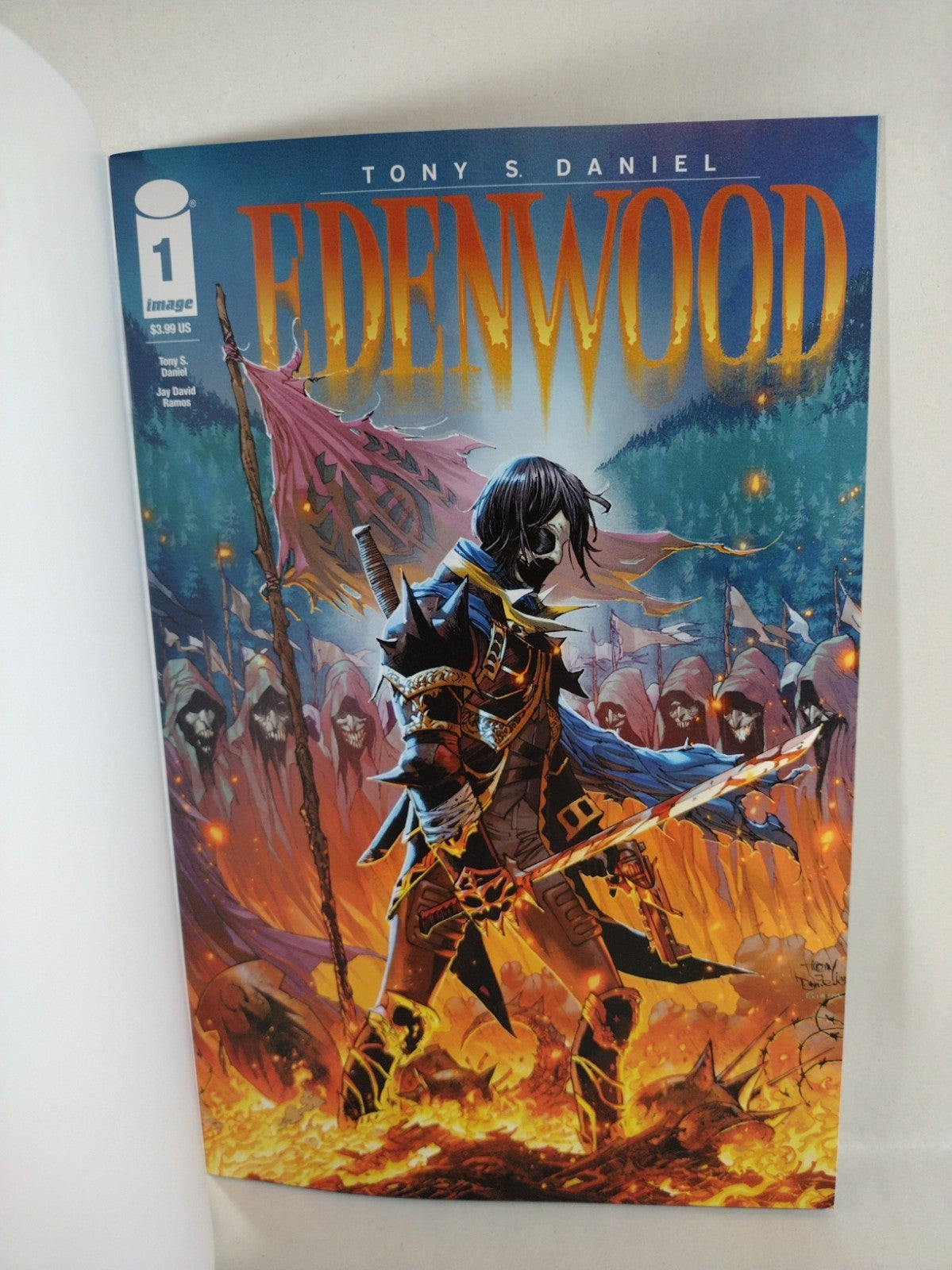 Edenwood #1 (2023) Image Comic Blank Sketch Cover Cover New NM
