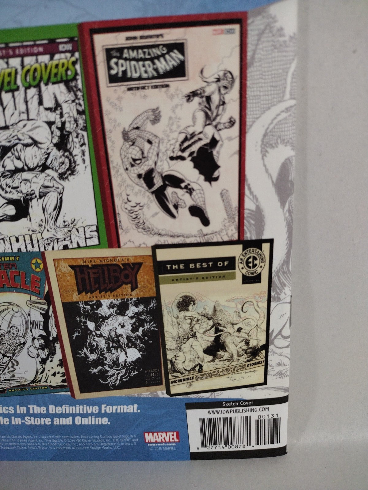 Mickey Mouse #1 (2015) IDW Disney Comic Blank Sketch Variant Cover New NM
