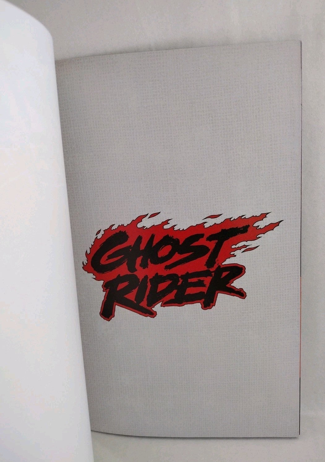 Ghost Rider #1 (2019) Marvel Black Blank Sketch Cover Variant Comic NM