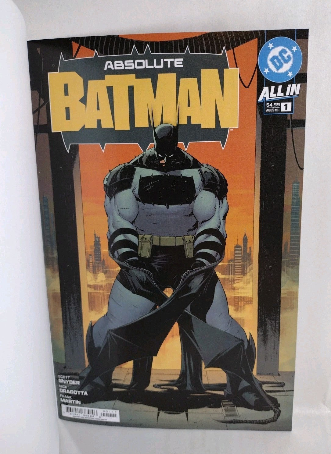 ABSOLUTE BATMAN 1 (2024) DC Blank Sketch Variant Cover 1st Print CAMEO JOKER NM