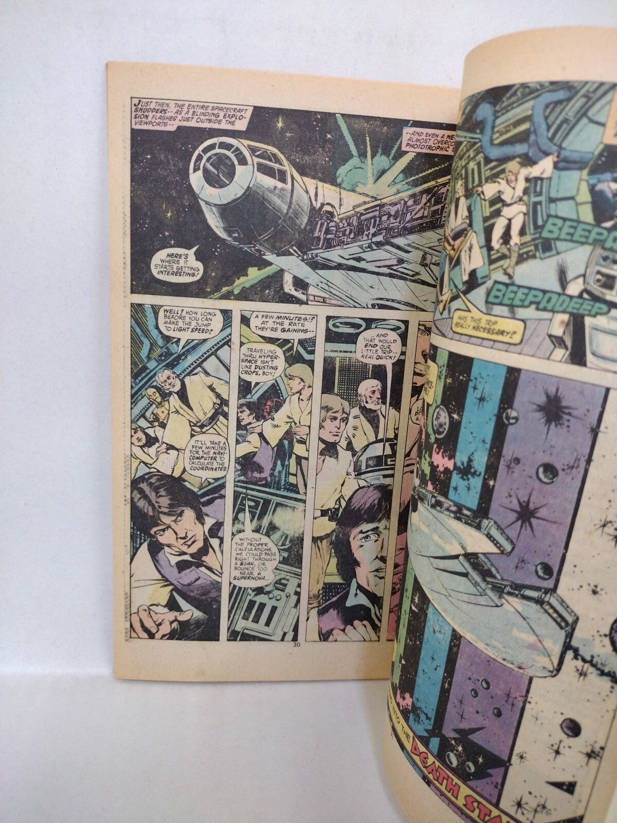 Star Wars #2 (1977) Marvel Comic Whitman 35 Cent Diamond Reprint Variant