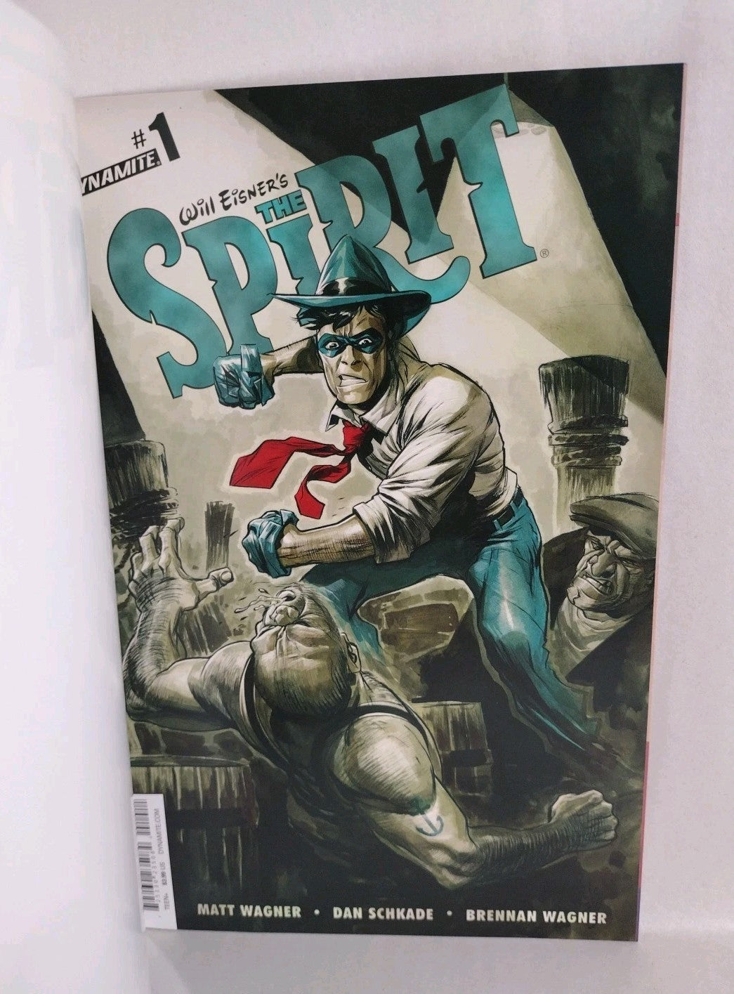 Will Eisner's The Spirit #1 2015 Dynamite Comic Blank Sketch Variant Cover VF-NM