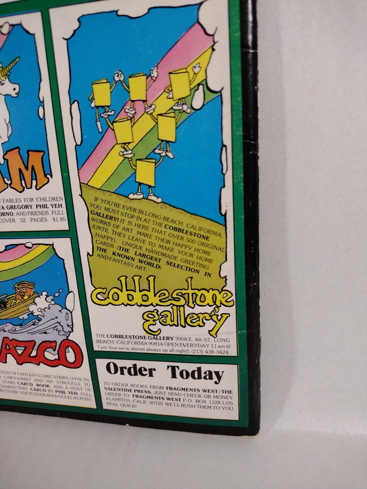 Cobblestone #28 (1977) Magazine Of All The Arts W Jack Katz George Lucas VG