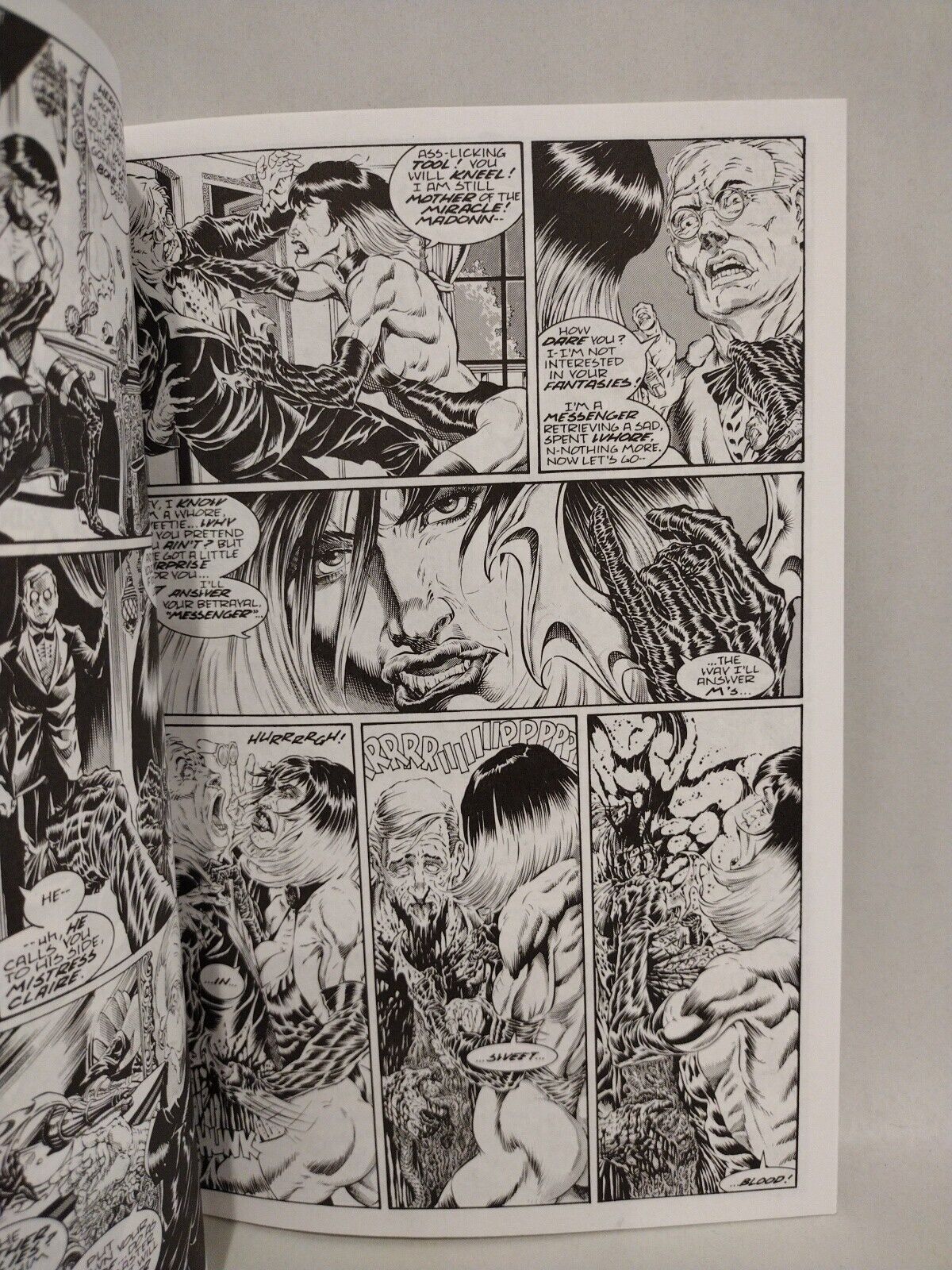 FAUST LOVE OF THE DAMNED Act 11 (1995) Rebel Studios Comic Vigil Quinn VF-NM