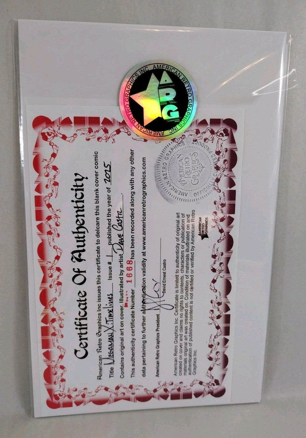 MegaMan X #1 (2025) Udon Capcom Sketch Cover Comic W Original Dave Castr Art