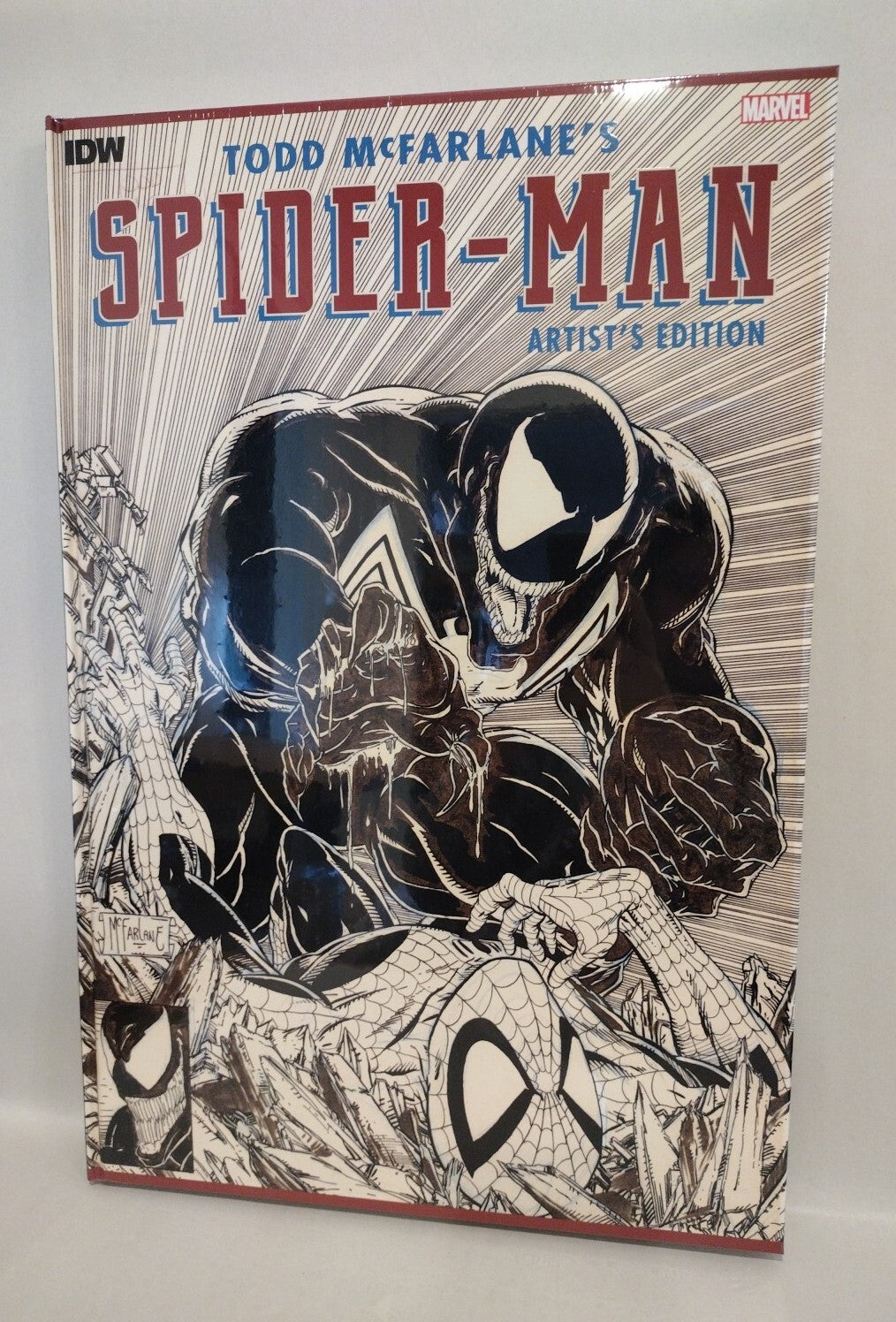 Todd Mcfarlane's Spider-man (2022) IDW Artist's Edition Venom