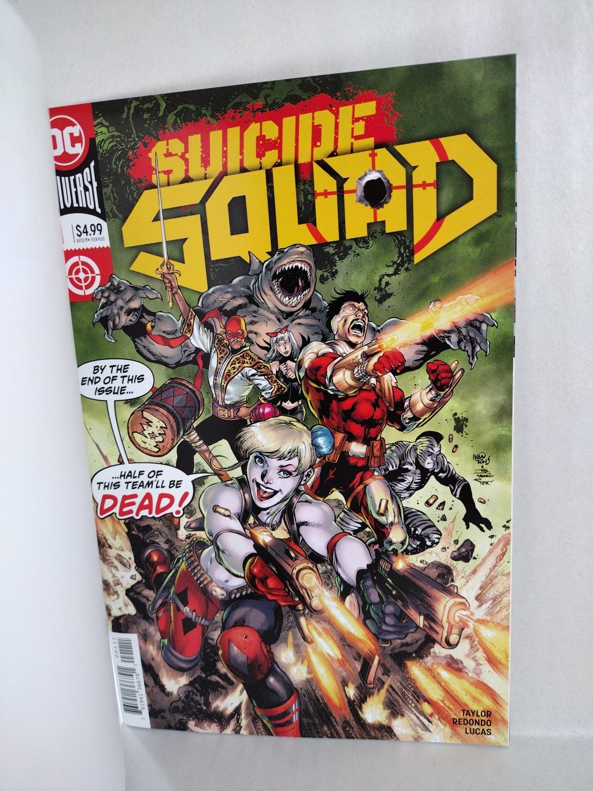 Suicide Squad #1 (2020) DC Comic Blank Sketch Cover Variant New Tom Taylor NM