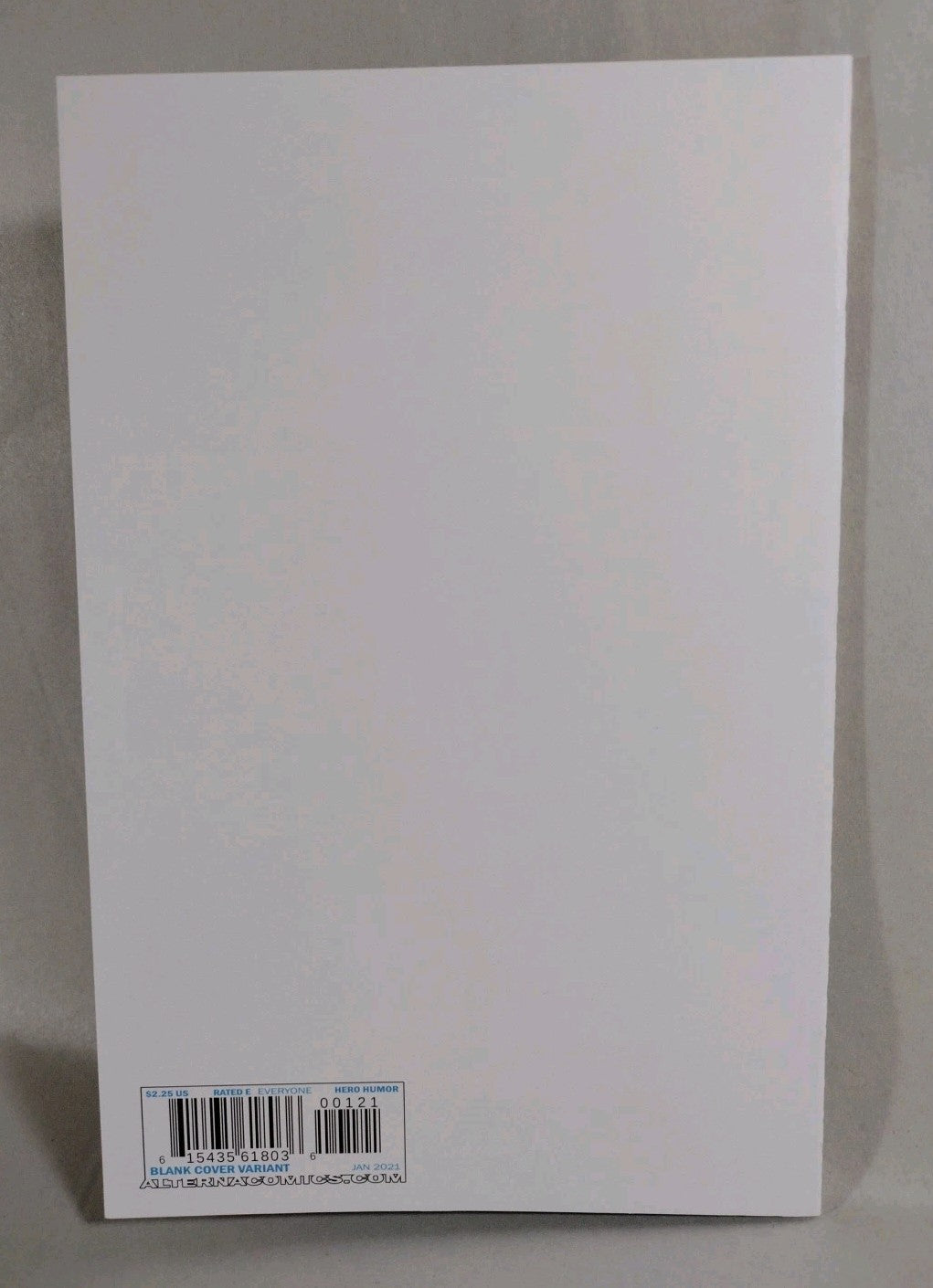 Actual Roger #1 (2018) Alterna Comic Blank Sketch Variant Cover Tucker New NM