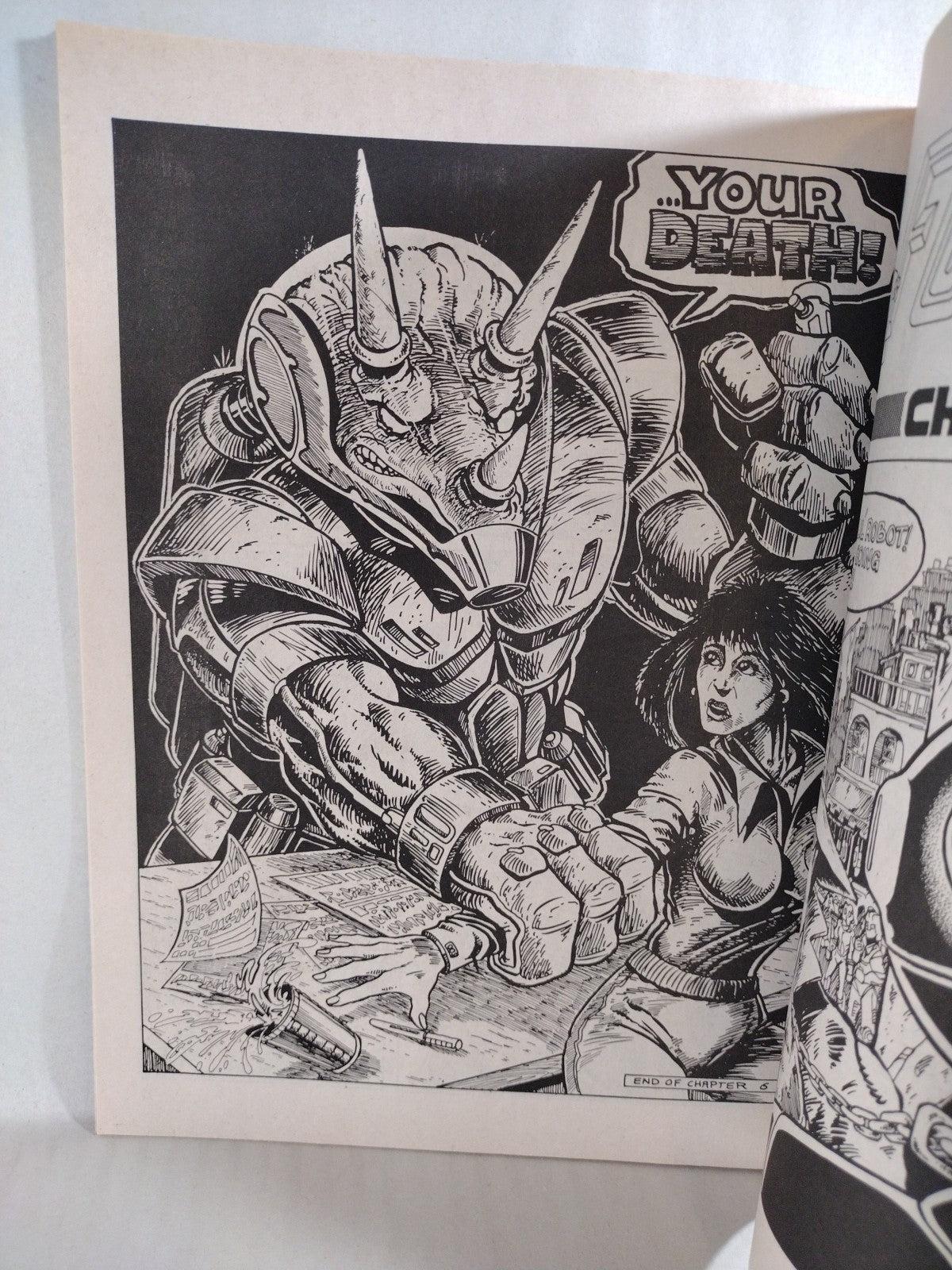 Fugitoid #1 (1985) Mirage Magazine Comic TMNT Triceritons 1st Appearance VF-NM