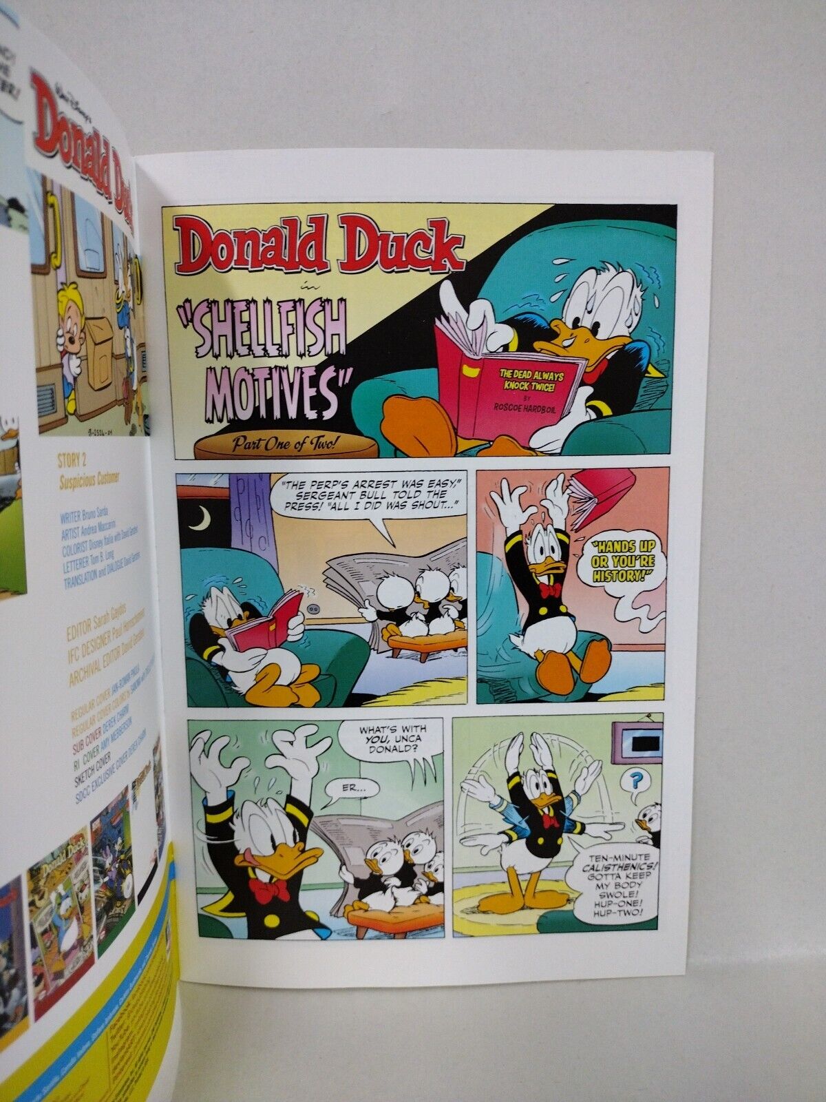Donald Duck #1 (2015) IDW Disney Comic Blank Sketch Variant Cover VF-NM