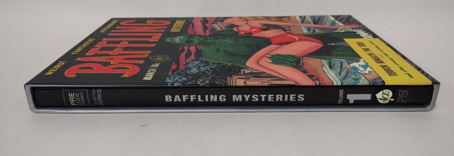 Pre Code Classics BAFFLING MYSTERIES Vol 1 (2018) PS Artbooks HC SLIPCASE ED.