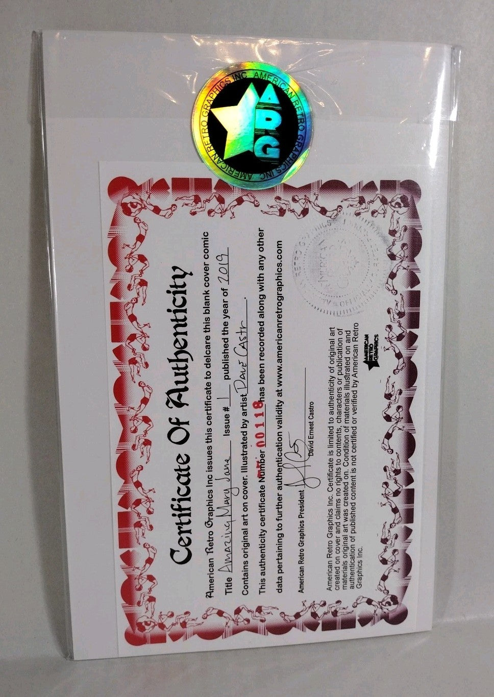 Amazing Mary Jane (2019) Marvel Sketch Cover Variant W Original Dave Castr Art