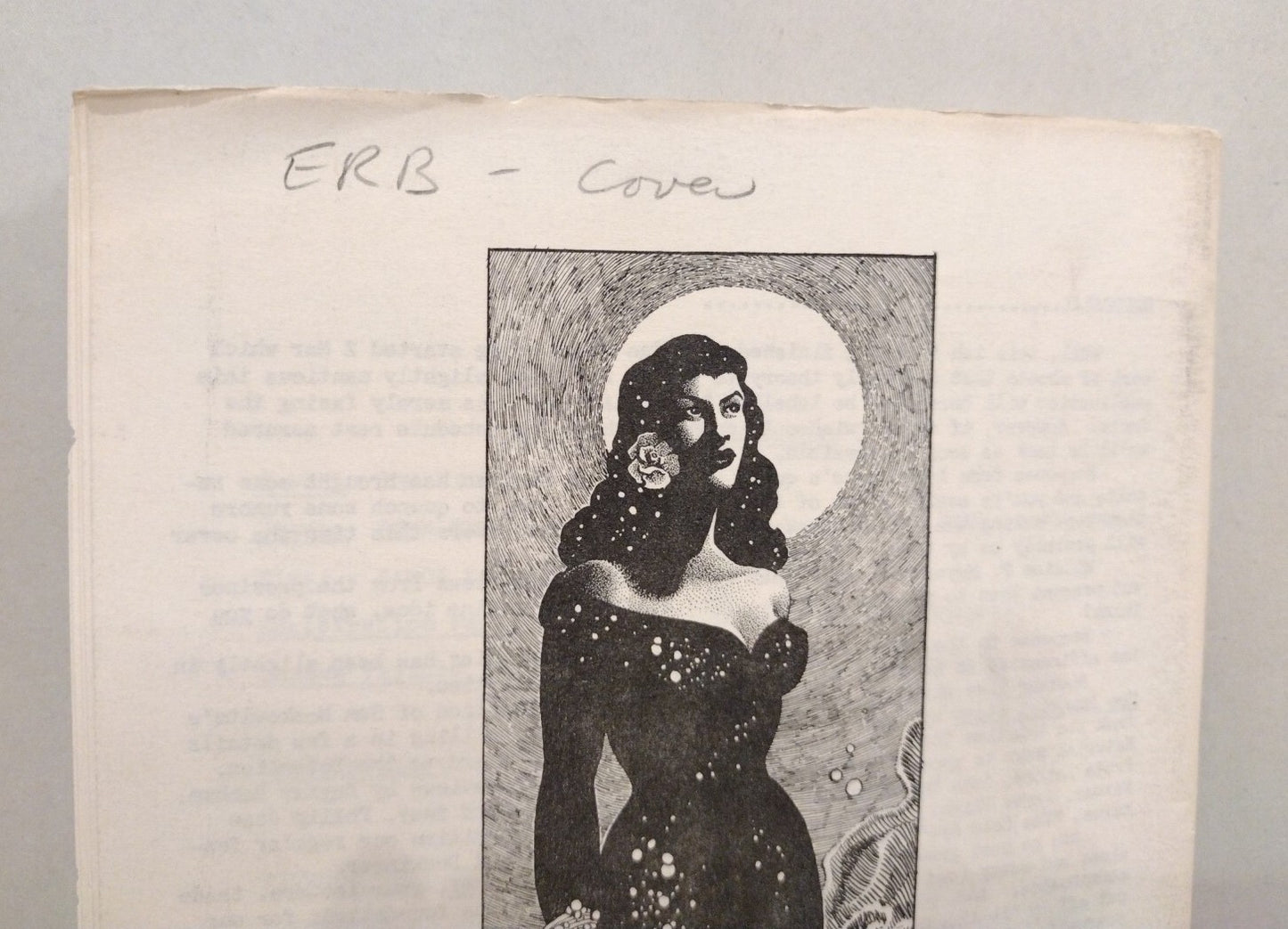 New Frontiers #3 (1960) Terra House Fanzine George Barr Cover Art