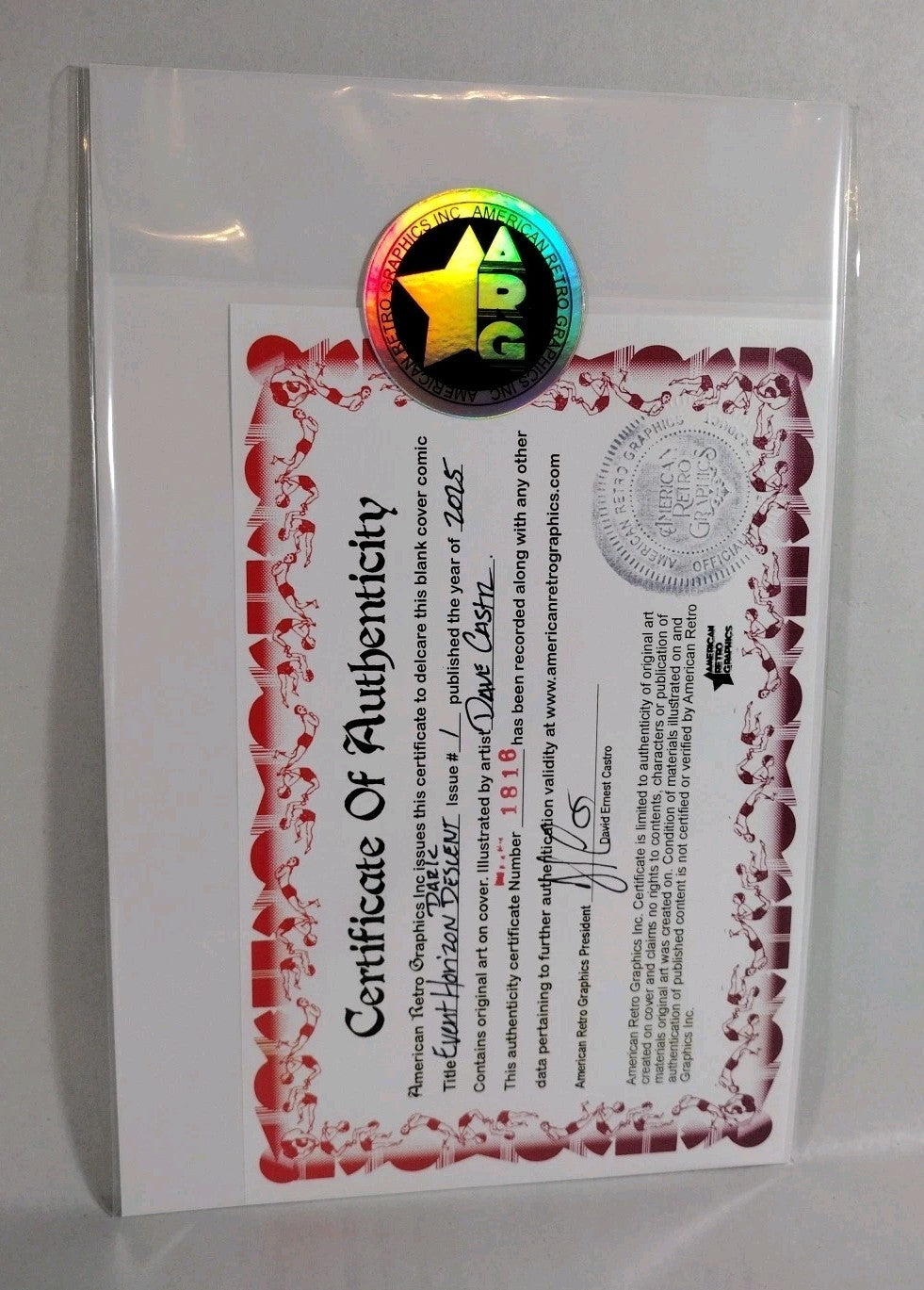 Event Horizon Dark Descent 1 (2025) IDW Sketch Cover Comic W Original DCastr Art