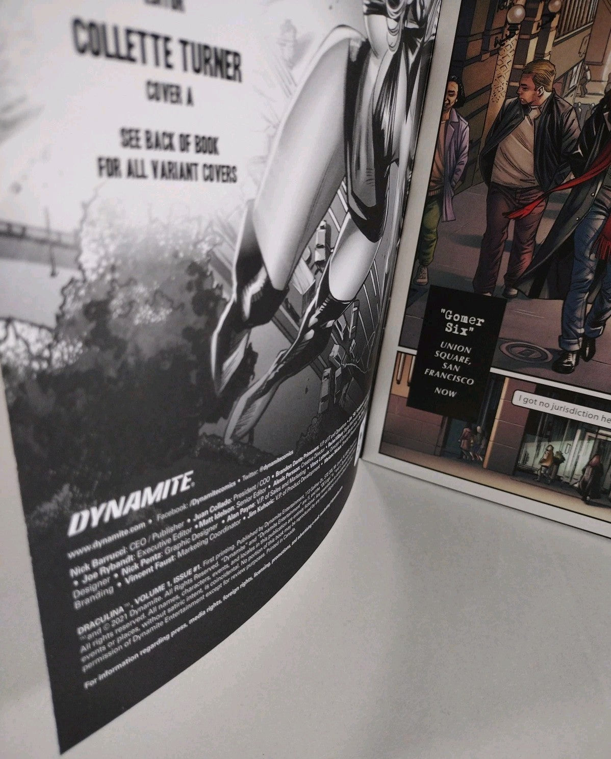 Draculina #1 (2021) Dynamite White Blank Variant Cover F Comic New NM