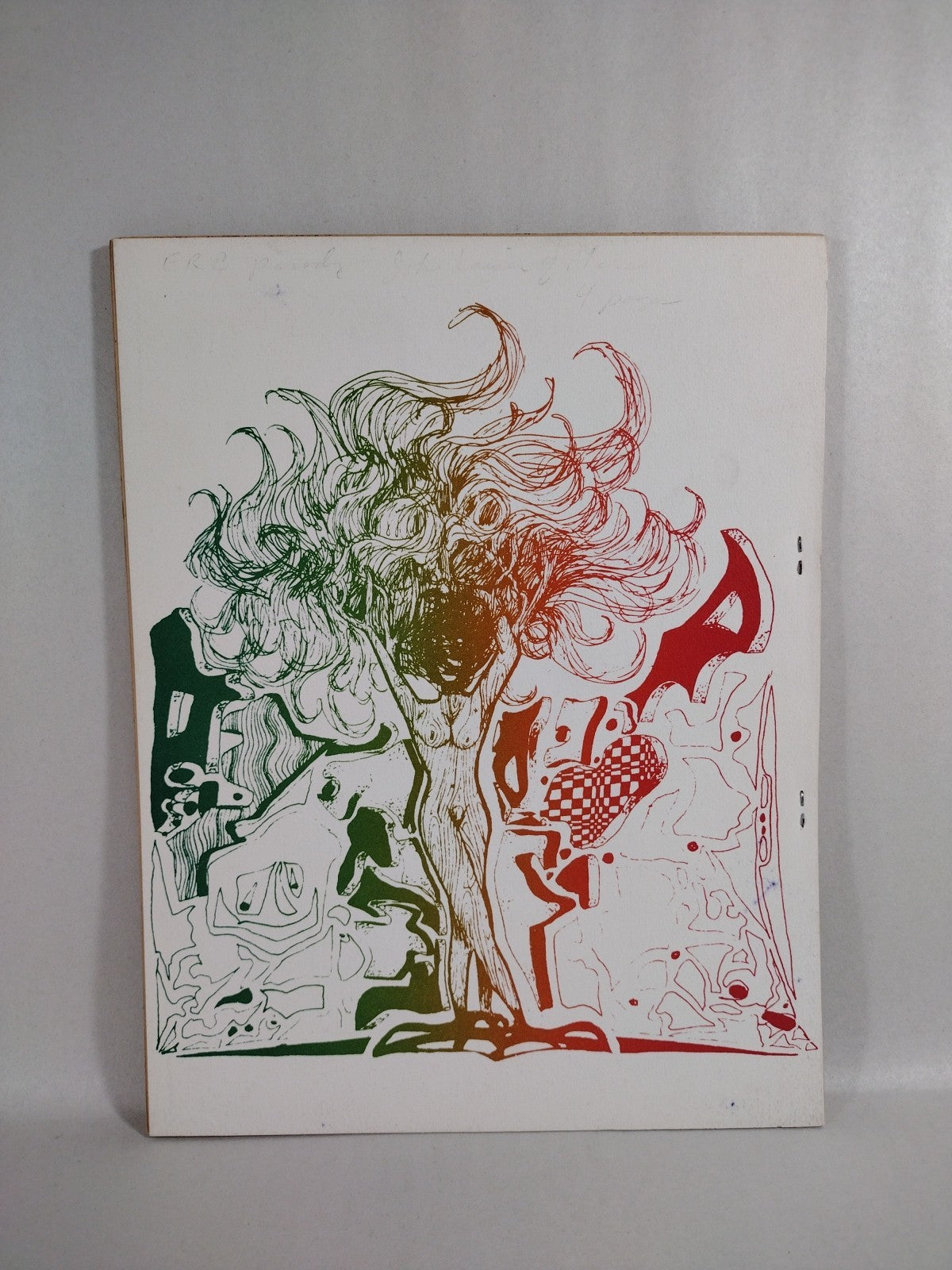 Nimrod #12 (1969) Blackjack Press California Fanzine DEA Lynn Pederson Cover Art