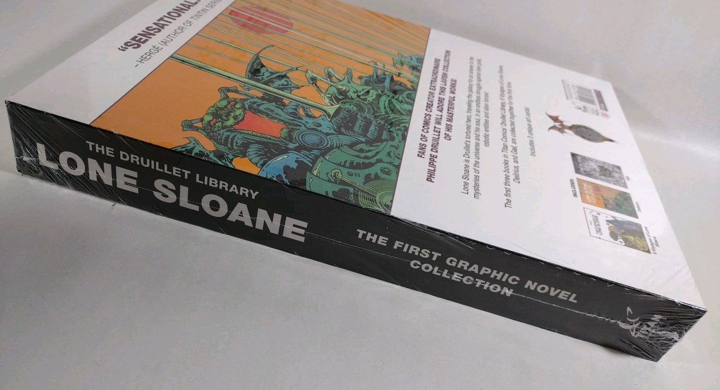 Lone Sloane 3 Book Boxed Slipcase Set Titan Philippe Druillet New Sealed