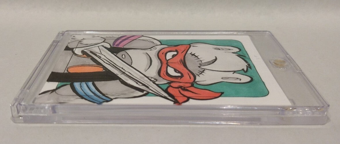 TMNT Cerebus Aardvark (2023) #86 Dave Sim Sketch Card w Original Dave Castr Art