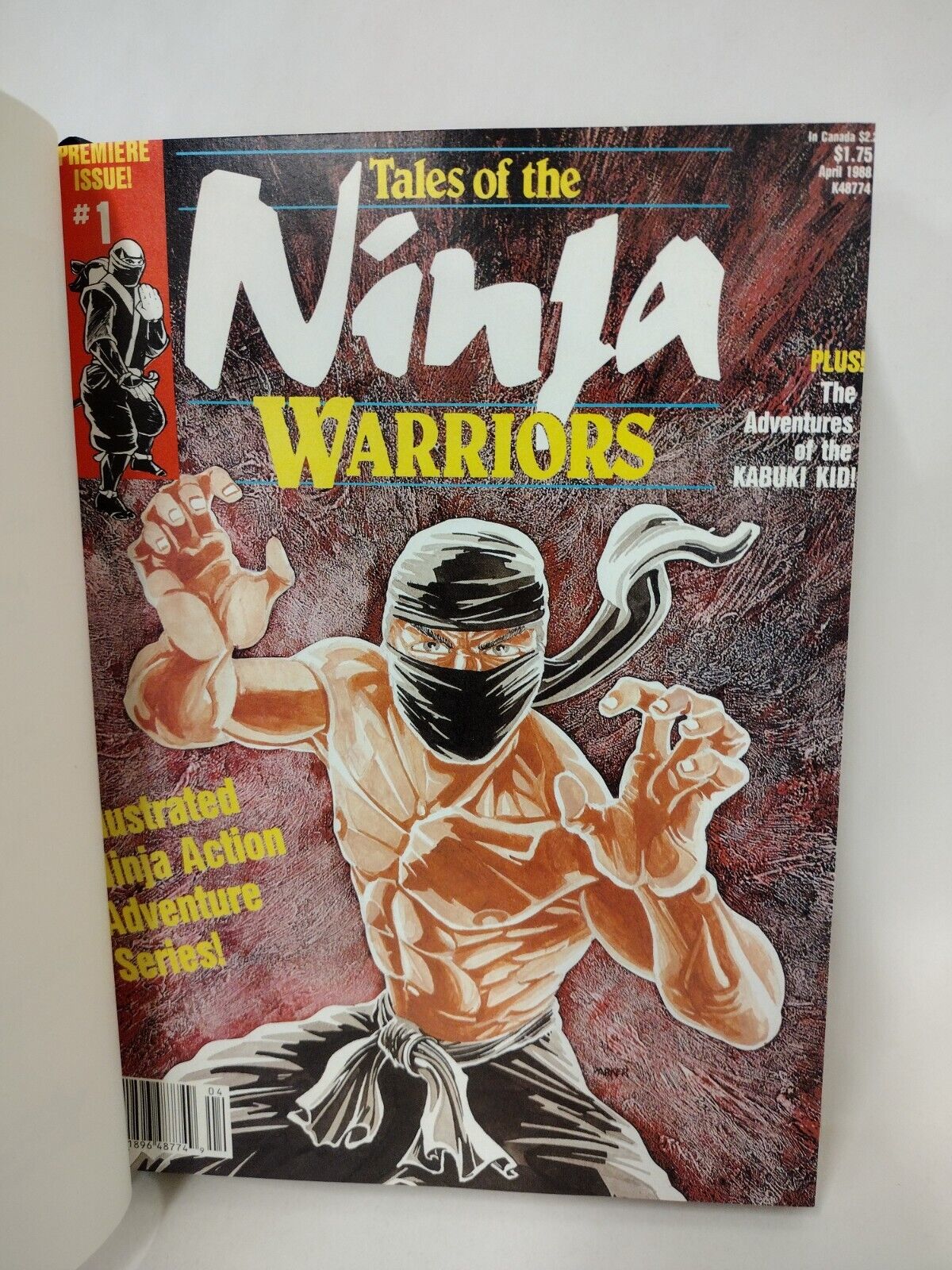 Tales Of The Ninja Warriors (1988) V 1 ARG 136 Custom Bound CFW Comic HC DCastr