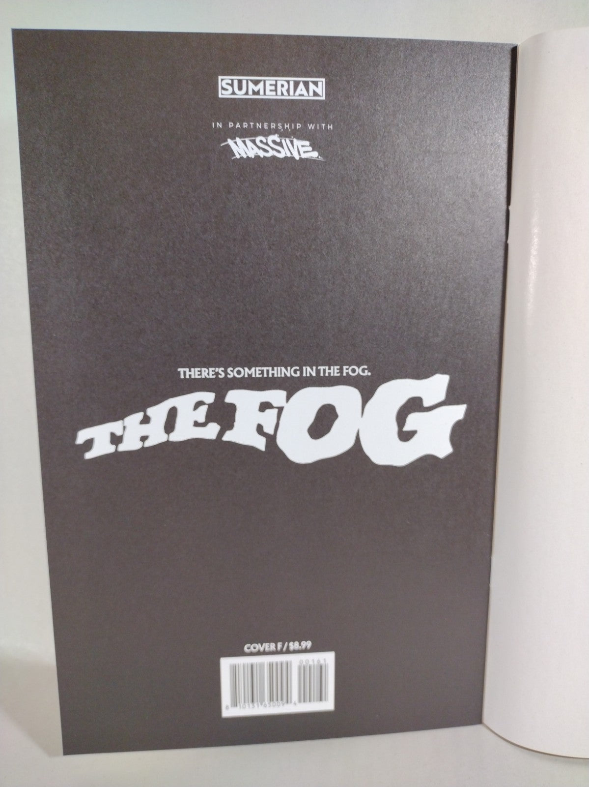 The Fog #1 (2024) Sumerian Massive Blank Sketch Cover F Variant New NM