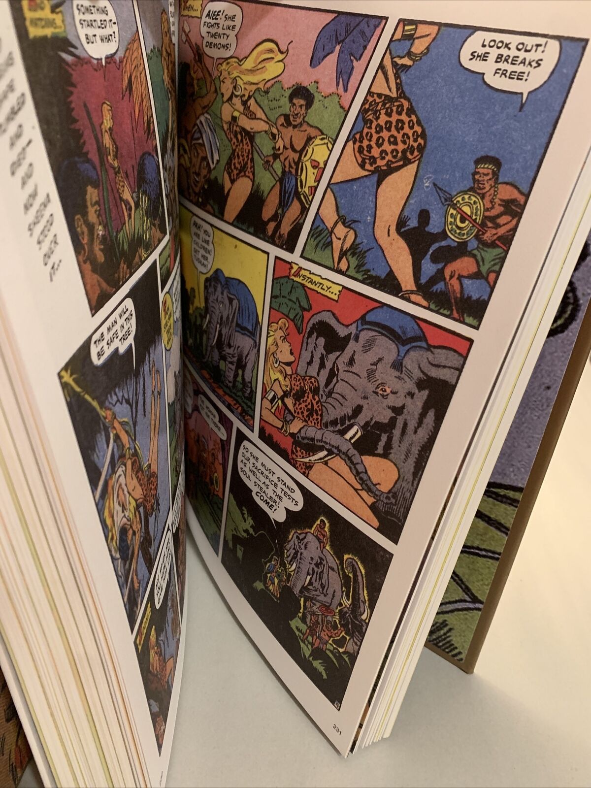 Sheena Queen of the Jungle Golden Age Vol 3, issues 11-18 HC PS Artbooks 2014