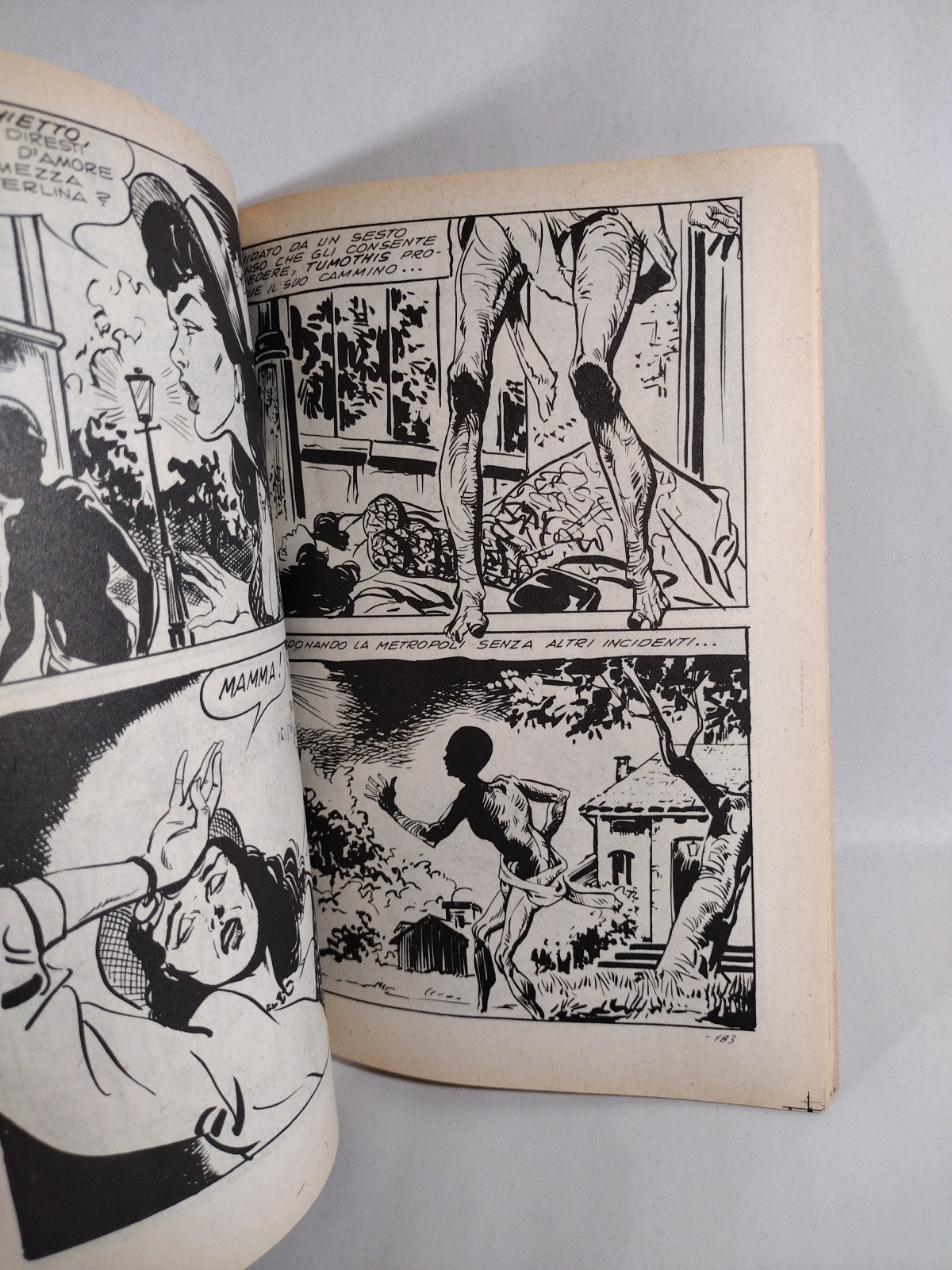 Terror #8 Eyes Of The Mummy (1970) Italian Text Horror Comic