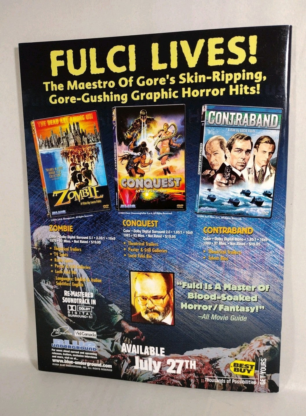 FANGORIA Magazine #235 (2004) Exorcist Beginning Resident Evil Apocalypse NM