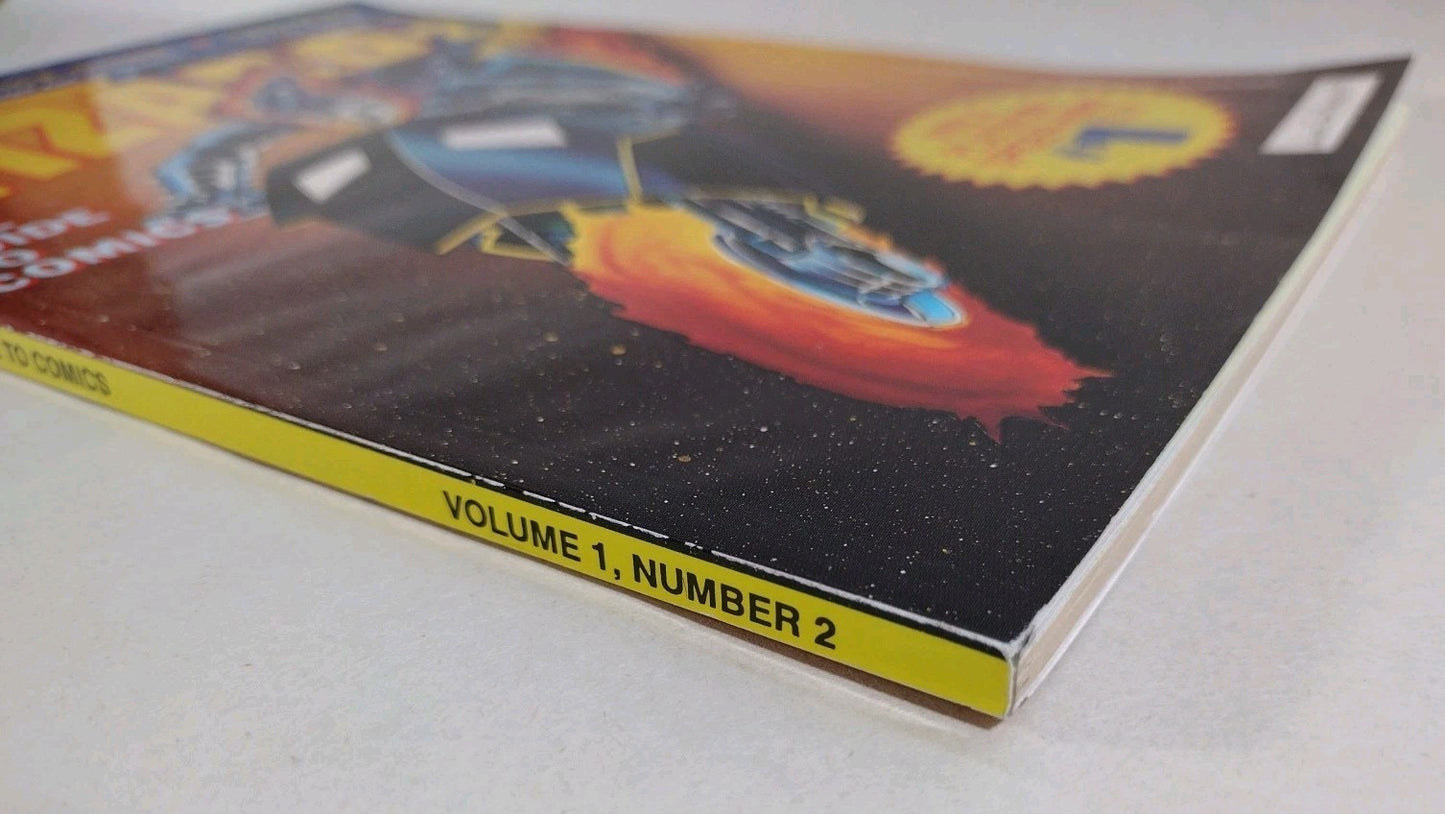 Wizard Magazine #2 (1991) Comic Magazine W/O Poster