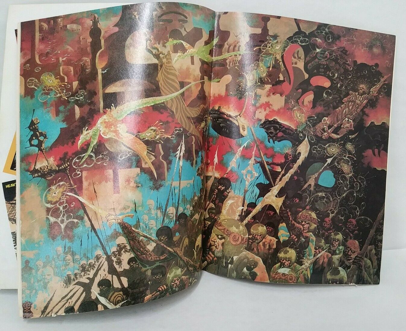 Heavy Metal (1978) #11 Philippe Drullet Corben Moebius Barbarella Reader Copy