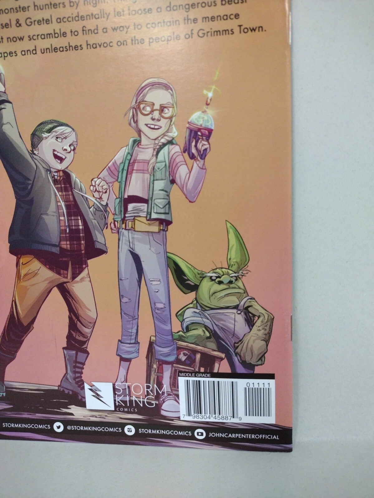 Storm Kids (2019) Storm King Comic Lot Monica Bleue & Grimms Town Terror Signed