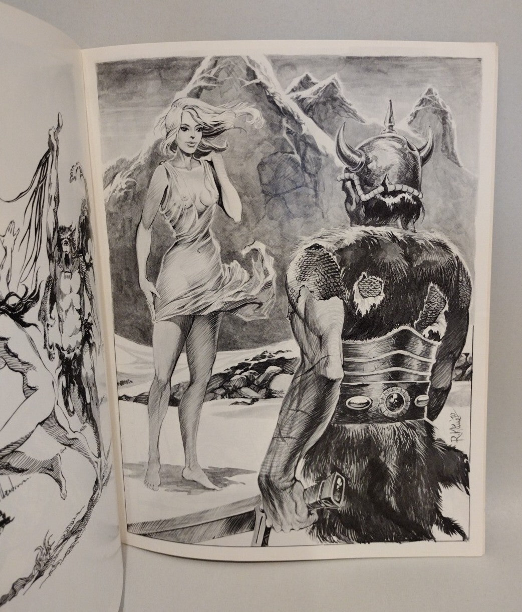 Robert Kline Portfolio (1972) Fantagraphics Illustration Artbook