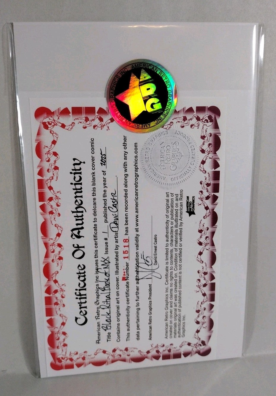 Black Ritual Book Of NYX #1 (2025) Spawn Comic Black Cover W Original DCastr Art