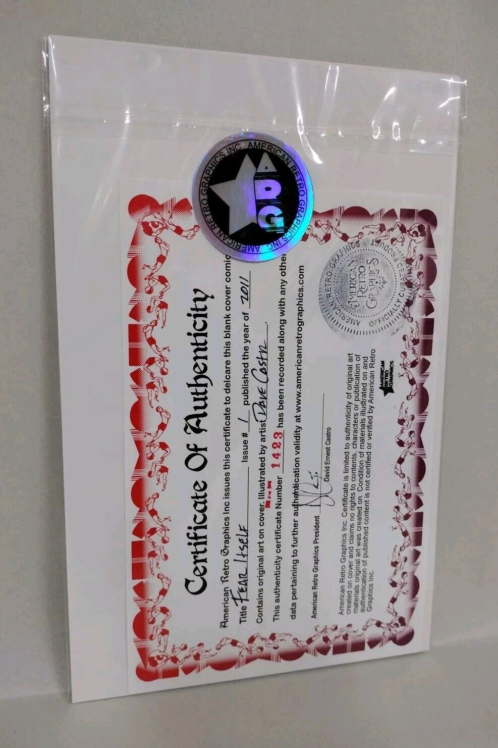 Fear Itself #1 (2011) Marvel Comic Sketch Cover W Original DCastr Red Skull Art