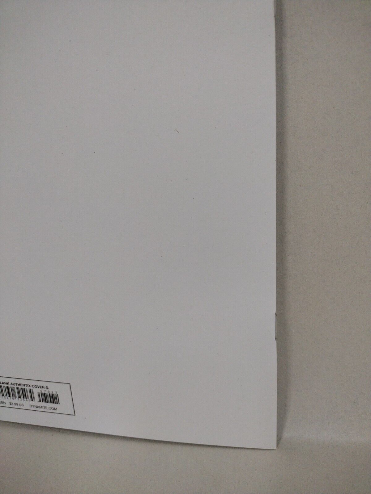 Gargoyles #7 (2023) Disney Dynamite Blank Sketch Variant Cover Comic NM