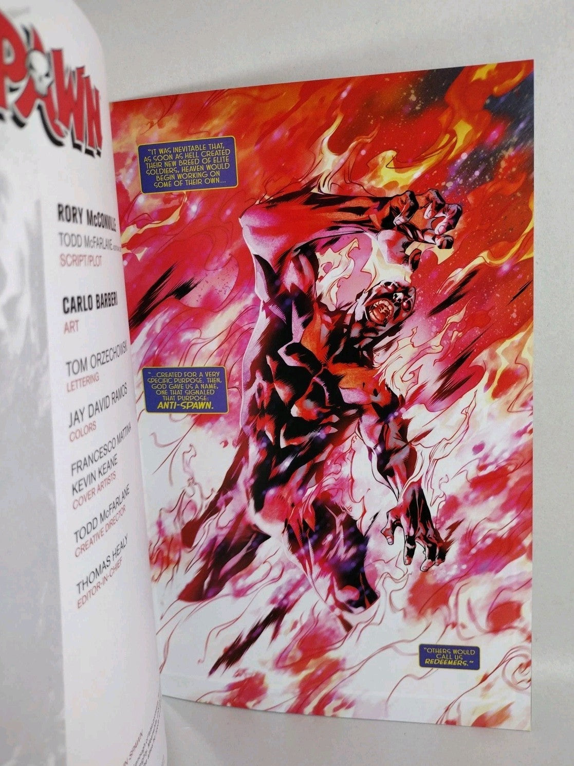 Spawn #329 (2022) Image Comic Blank Sketch Cover Variant Carlo Barberi NM