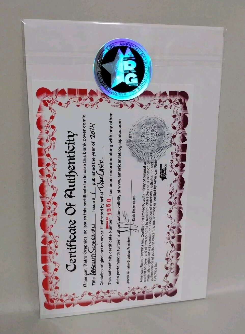 Absolute Superman 1 (2024) DC Comic Sketch Variant Cover W Original DCastr Art