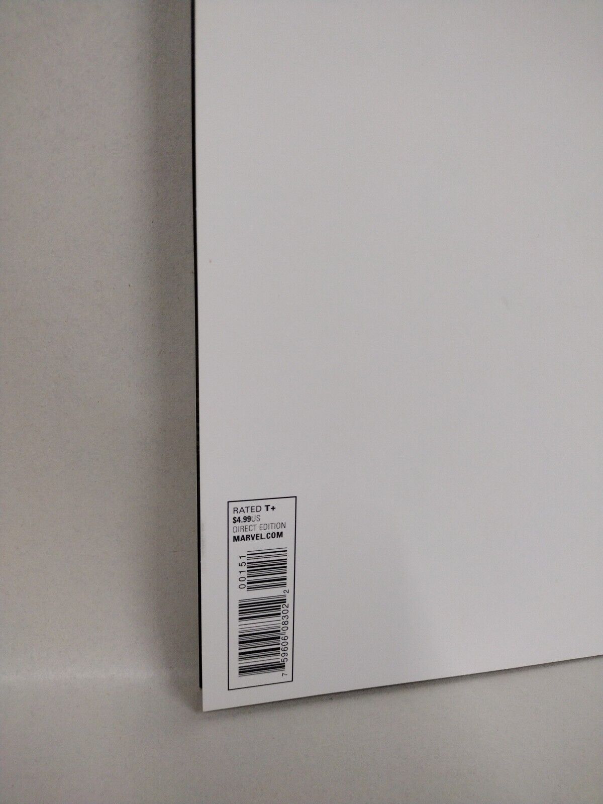 Extraordinary X-Men #1 (2016) Marvel Comic Blank Sketch Variant Cover VF-NM