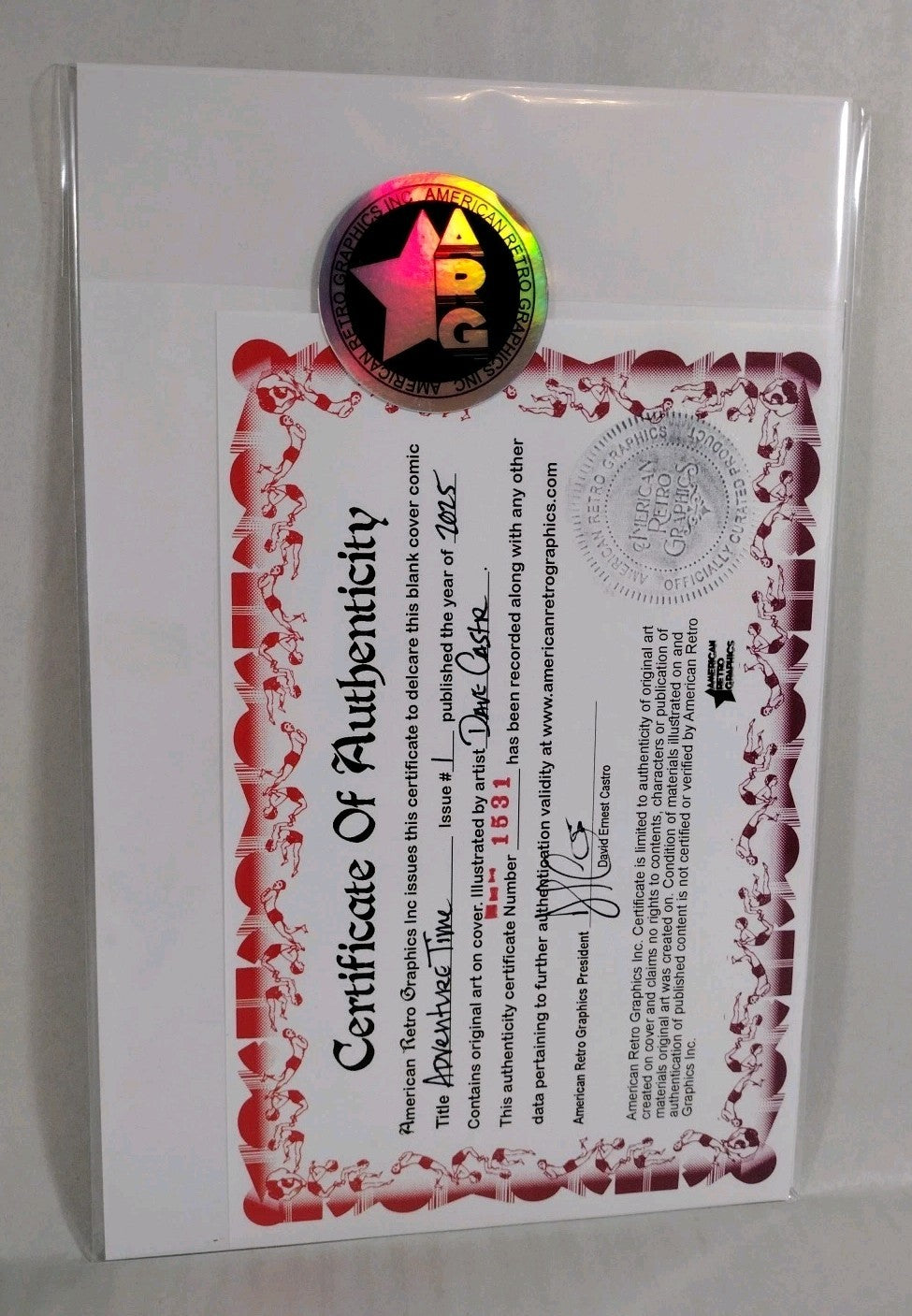 Adventure Time #1 (2025) Oni Press Sketch Cover Comic W Original Dave Castr Art