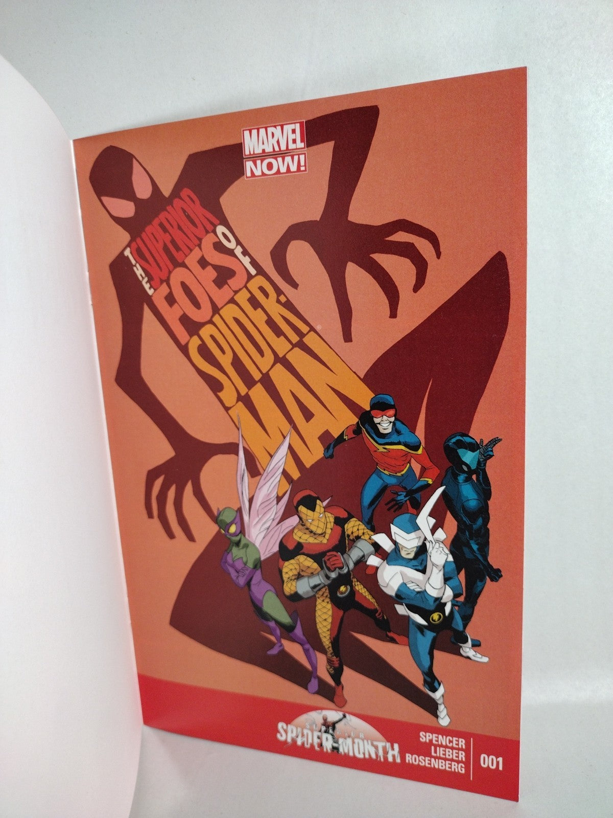 Superior Foes Of Spider-Man #1 (2013) Marvel Comic Blank Sketch Variant NM