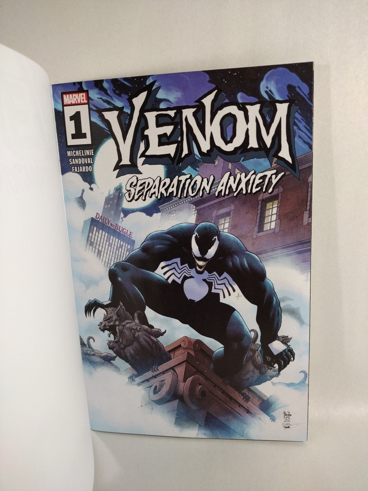 Venom Separation Anxiety #1 (2024) Marvel Blank Sketch Cover Variant New NM