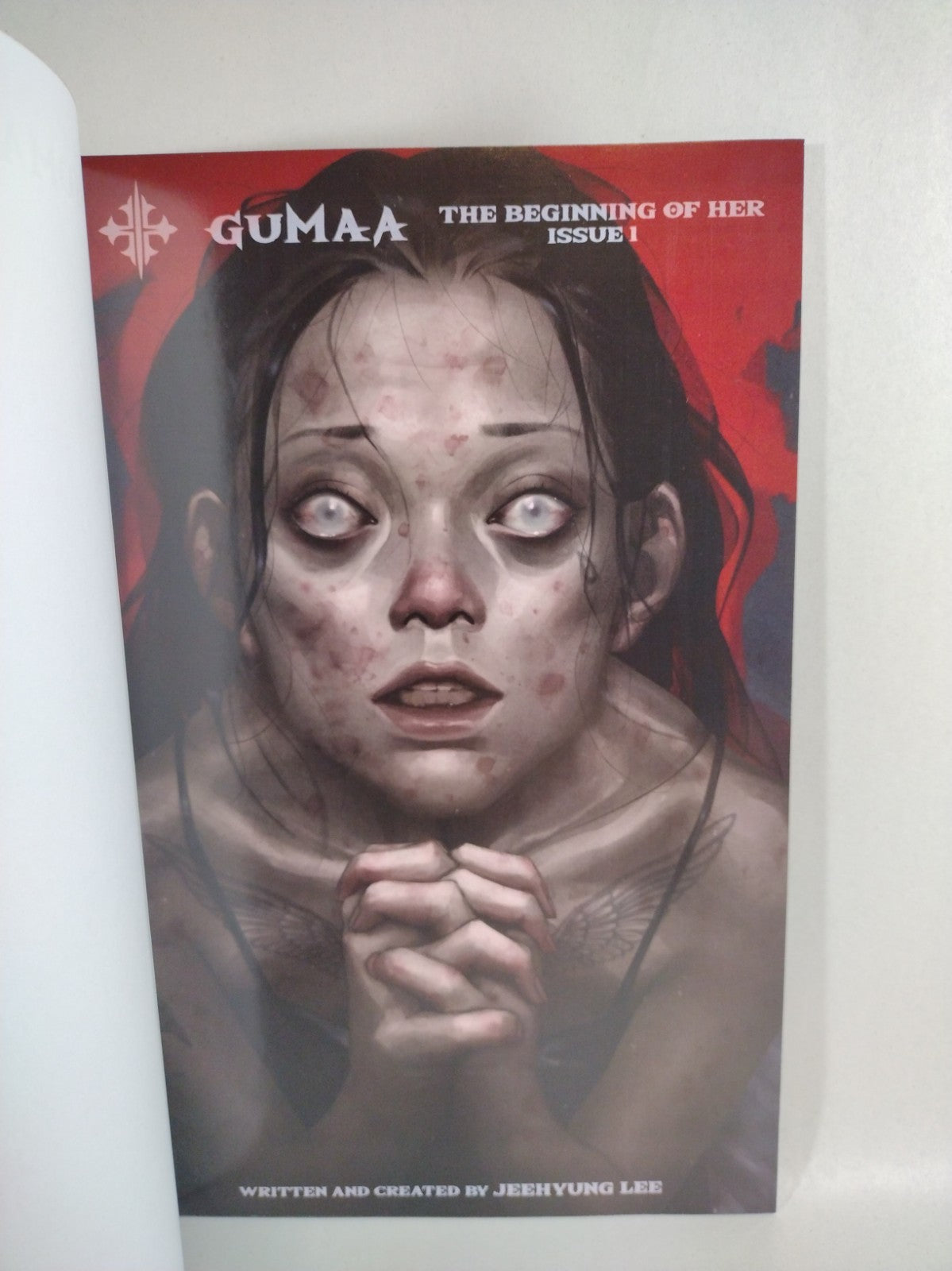 Gumaa Beginning Of Her #1 (2023) TITAN Comic Blank Grey Sketch Cover Variant NM