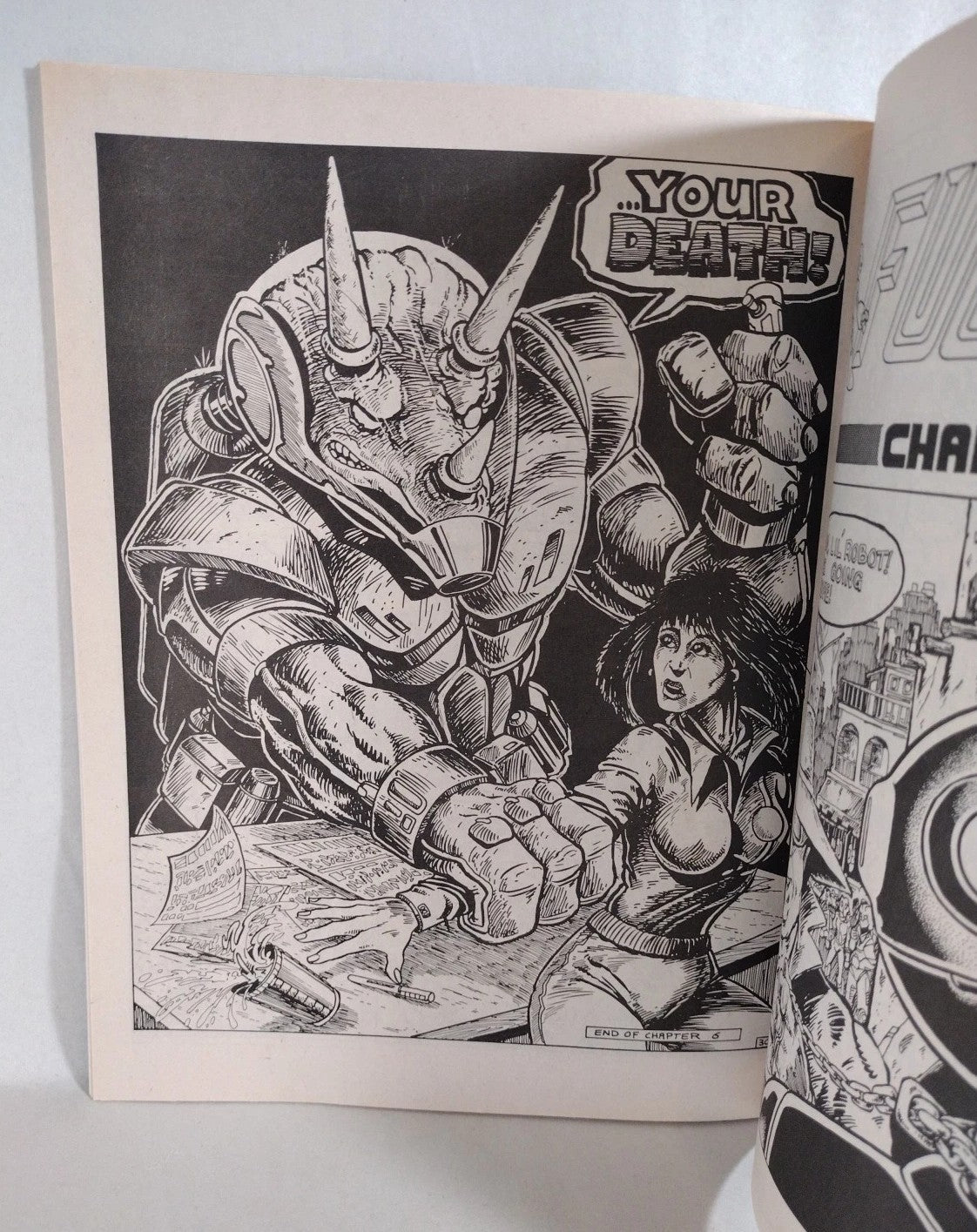 Fugitoid #1 (1985) Mirage Magazine Comic TMNT Triceritons 1st Appearance VF-NM