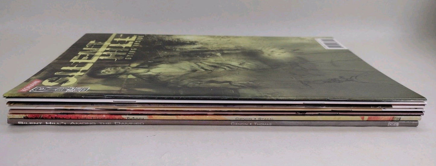 Silent Hill 2004 IDW Comic Lot Dying Inside 1-5 Amongst The Damned Grinning Man