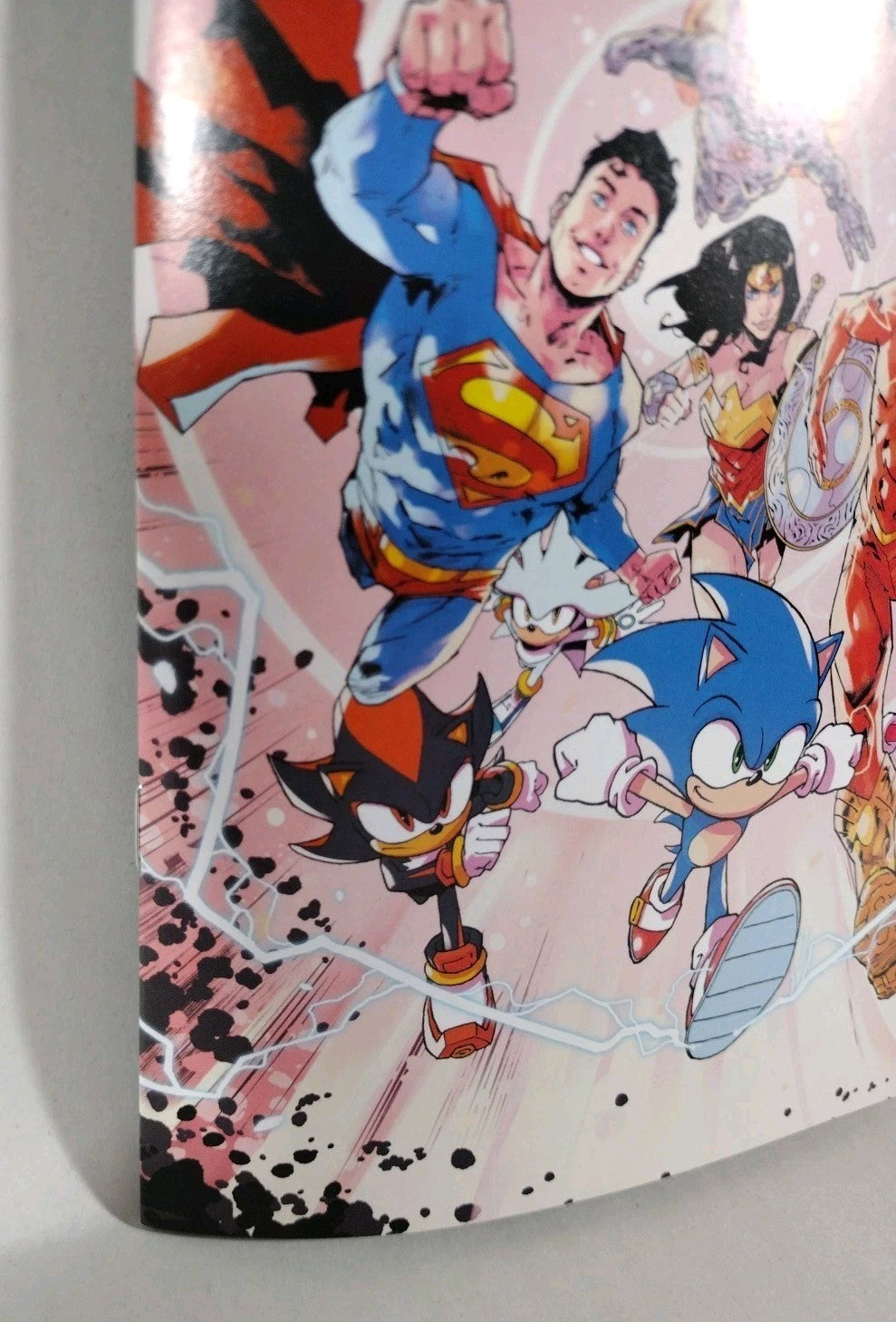 DC x Sonic the Hedgehog #1D (2025) DC Limited 1:25 Virgin Variant Cover Comic NM