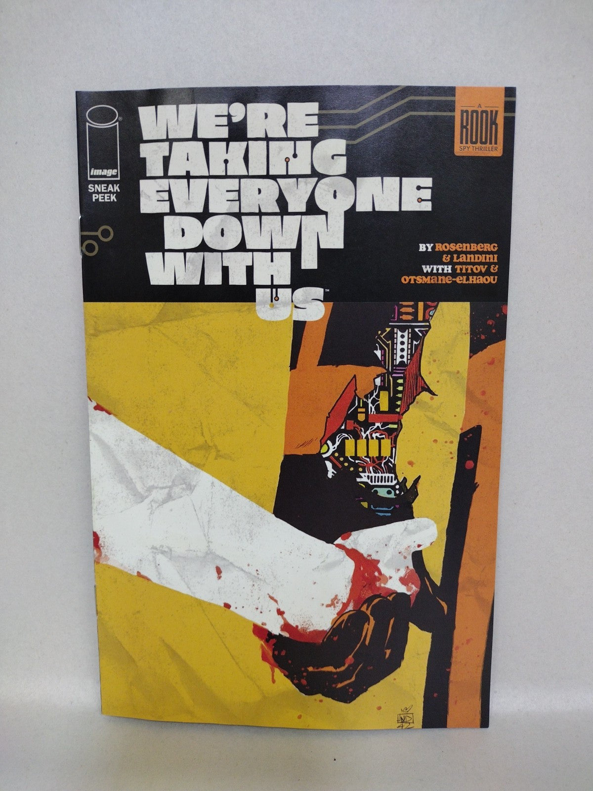 We're Taking Everyone Down With Us/You'll Do Bad Things Ashcan #1 Image Comic NM
